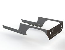 Load image into Gallery viewer, Motobilt Rocker Guards Jeep LJ Rocker Guards for Comp Cut Corners 04-06 Wrangler TJ Unlimited Bare Steel Motobilt - MB1062