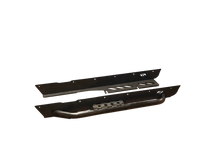 Load image into Gallery viewer, Motobilt Rocker Guards Jeep LJ Full Length Rocker Guards With Step 04-06 Wrangler TJ Unlimited Bare Steel Motobilt - MB1064-S