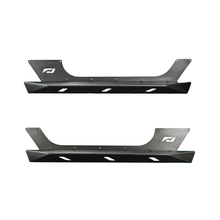 Load image into Gallery viewer, Motobilt Rocker Guards Jeep JK Rocker Guards W/Step 07-18 Wrangler JK Crusher Series Bare Steel Motobilt - MB1067