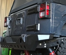 Load image into Gallery viewer, Motobilt Rear Bumpers Jeep JK Rear Bumper 07-18 Wrangler JK Crusher Series Bare Steel Motobilt - MB1072