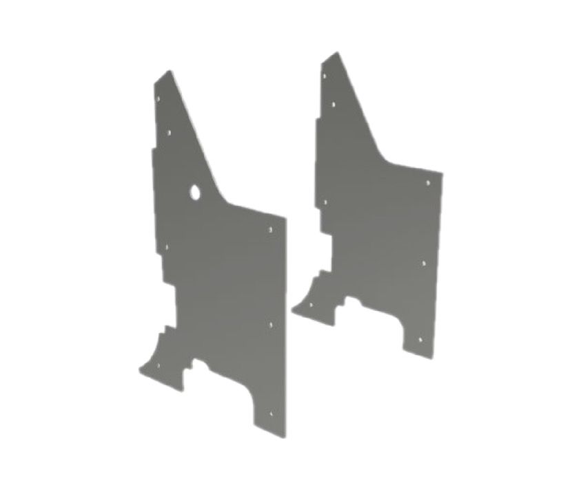 Motobilt Rocker Guards Jeep TJ/LJ Body Tub Armor Motobilt - MB1074