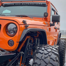 Load image into Gallery viewer, Motobilt Fenders Aluminum Crusher 2 Inch Front Fenders for Jeep JK / JKU Motobilt - MB1075-2-A