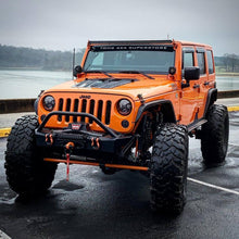 Load image into Gallery viewer, Motobilt Fenders Aluminum Crusher 2 Inch Front Fenders for Jeep JK / JKU Motobilt - MB1075-2-A
