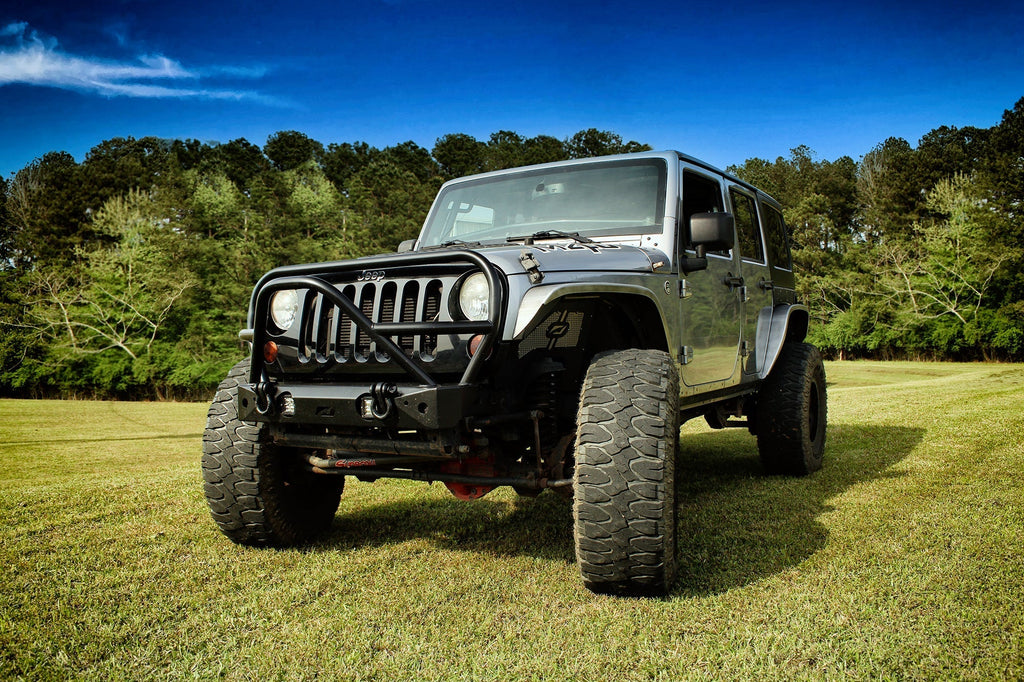 Motobilt Fenders Aluminum Crusher 4 Inch Front Fenders for Jeep JK / JKU Motobilt - MB1075-4-A
