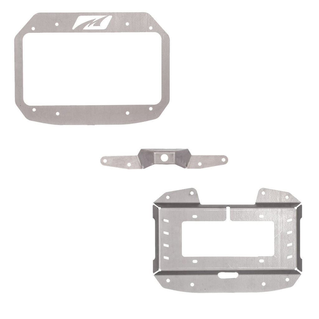 Motobilt Spare Tire Relocation Kit Jeep JL Spare Tire Delete Tag Mount and Tag Light 2018-Present Wrangler JL Motobilt - MB1077-LD-PL6