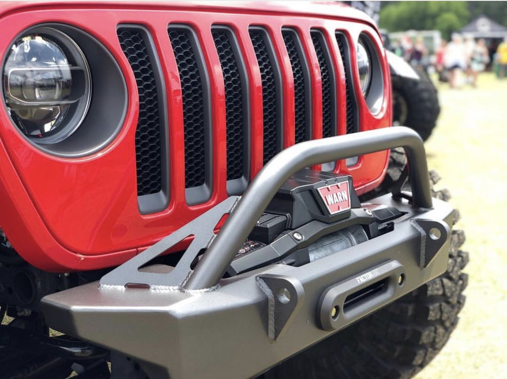 Motobilt Front Bumpers Jeep JL/Gladiator Front Bumper W/Bull Bar Crusher 2018-Present Wrangler JL/Gladiator Motobilt - MB1078-B