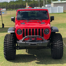 Load image into Gallery viewer, Motobilt Front Bumpers Jeep JL/Gladiator Front Bumper W/Bull Bar Crusher 2018-Present Wrangler JL/Gladiator Motobilt - MB1078-B