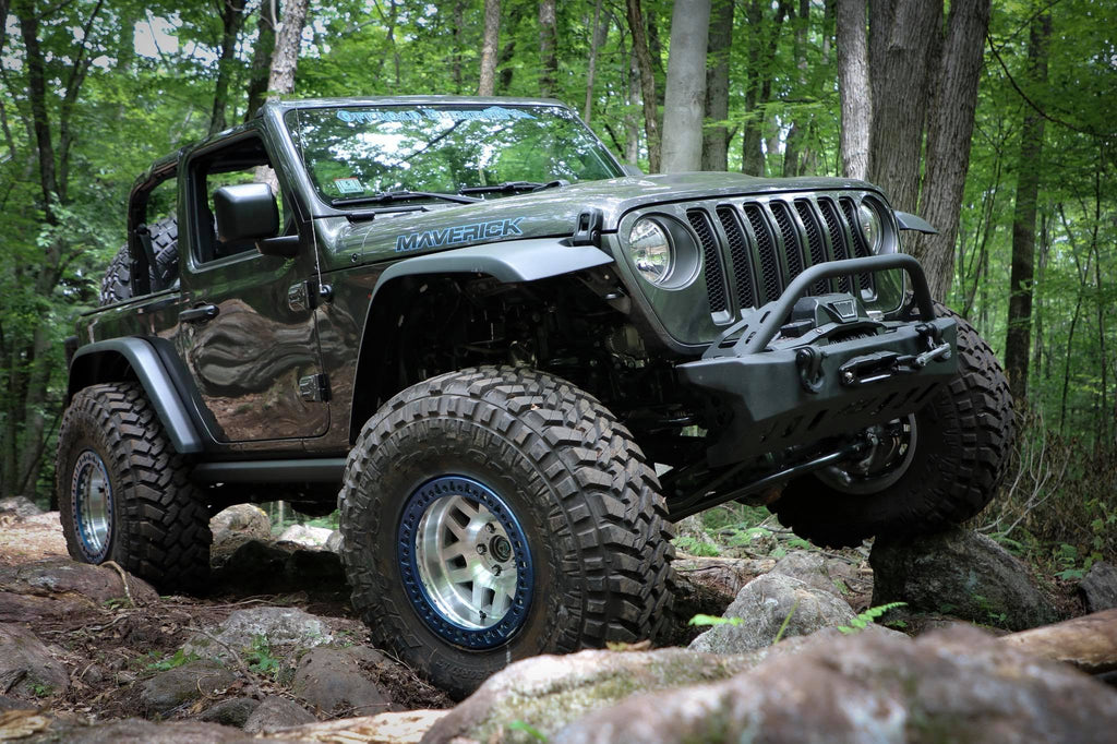Motobilt Front Bumpers Jeep JL/Gladiator Front Bumper W/Bull Bar Crusher 2018-Present Wrangler JL/Gladiator Motobilt - MB1078-B