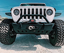 Load image into Gallery viewer, Motobilt Front Bumpers Jeep JL/Gladiator Front Bumper W/Bull Bar Crusher 2018-Present Wrangler JL/Gladiator Motobilt - MB1078-B