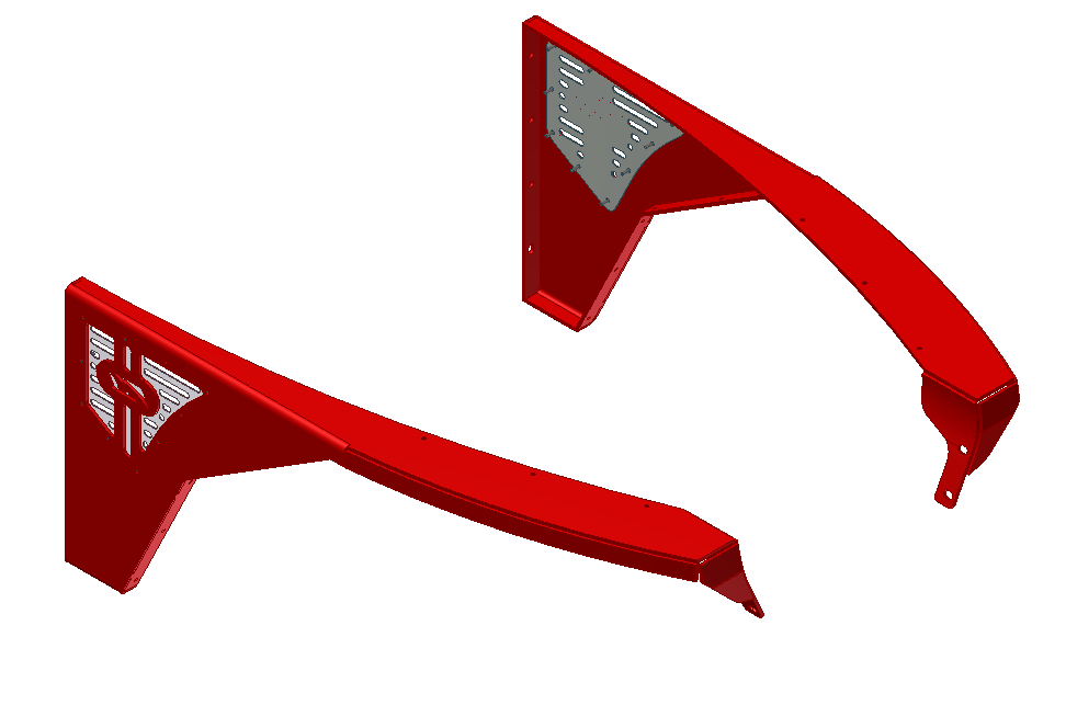 Motobilt Fenders Jeep TJ Fenders 0 Inch Flare No Inner Fender Flat Fender 97-06 Wrangler TJ/LJ Pair Motobilt - MB1082-0