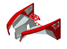 Load image into Gallery viewer, Motobilt Fenders Jeep TJ Fenders 0 Inch Flare W/Inner Fender Stock Cut Outs High Line 97-06 Wrangler TJ/LJ Pair Motobilt - MB1083-0-IF