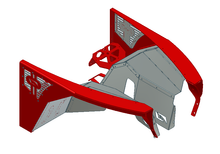 Load image into Gallery viewer, Motobilt Fenders Jeep TJ Fenders 0 Inch Flare W/Inner Fender Stock Cut Outs High Line 97-06 Wrangler TJ/LJ Pair Motobilt - MB1083-0-IF