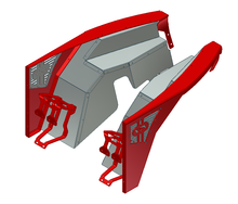 Load image into Gallery viewer, Motobilt Fenders Jeep TJ Fenders 0 Inch Flare W/Inner Fender Stock Cut Outs High Line 97-06 Wrangler TJ/LJ Pair Motobilt - MB1083-0-IF