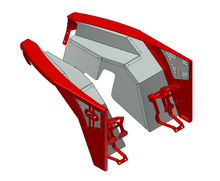 Load image into Gallery viewer, Motobilt Fenders Jeep TJ Fenders 0 Inch Flare W/Inner Fender Stock Cut Outs High Line 97-06 Wrangler TJ/LJ Pair Motobilt - MB1083-0-IF