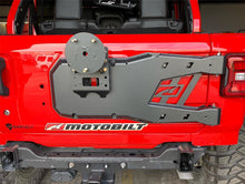 Load image into Gallery viewer, Motobilt Tire Carriers Jeep JL Tire Carrier 18 + Wrangler JL Up To 40 Inch Tire Motobilt - MB1089