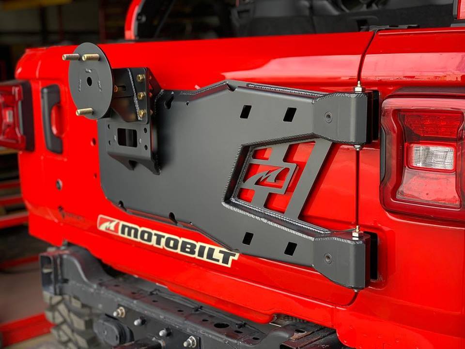 Motobilt Tire Carriers Jeep JL Tire Carrier 18 + Wrangler JL Up To 40 Inch Tire Motobilt - MB1089