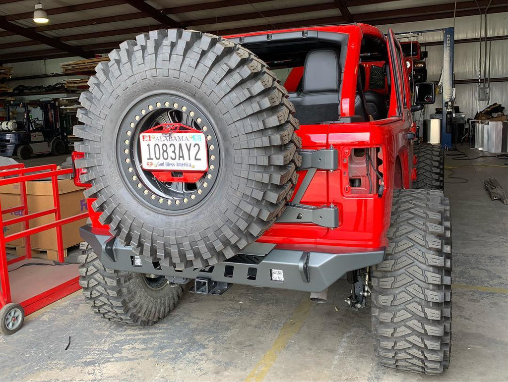 Motobilt Tire Carriers Jeep JL Tire Carrier 18 + Wrangler JL Up To 40 Inch Tire Motobilt - MB1089