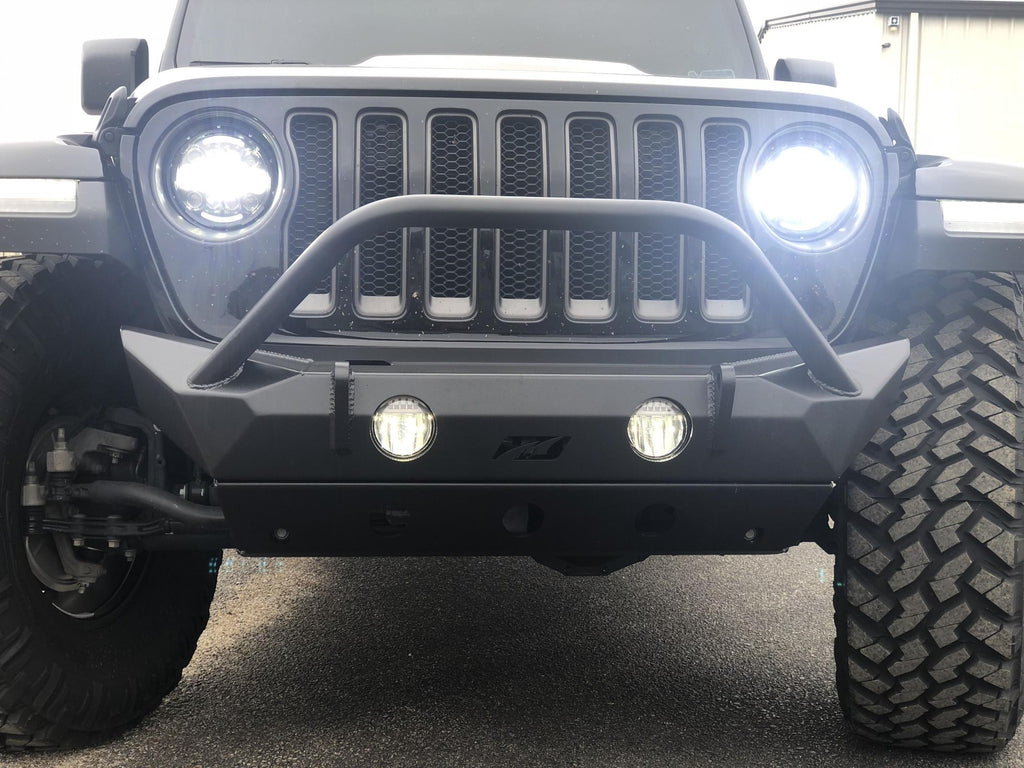 Motobilt Front Bumpers Jeep JL/Gladiator Front Bumper W/Stinger/Skid Plate 18+ Wrangler JL/Gladiator The Hammer Series Motobilt - MB1090F-S-1094