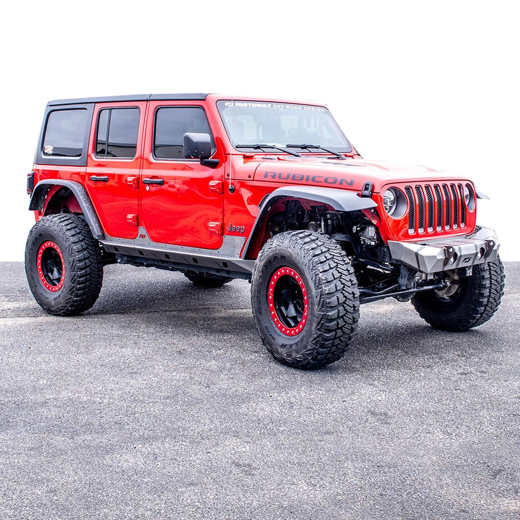 Motobilt Front Bumpers Jeep JL/Gladiator Front Bumper 18+ Wrangler JL/Gladiator W/Fog Light Holes The Hammer Series Motobilt - MB1090F