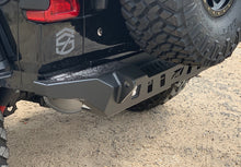 Load image into Gallery viewer, Motobilt Rear Bumpers Jeep JL Rear Bumper Crusher With Light Mounts With Spare Tire Cut Out 2018-Present Wrangler JL Motobilt - MB1092