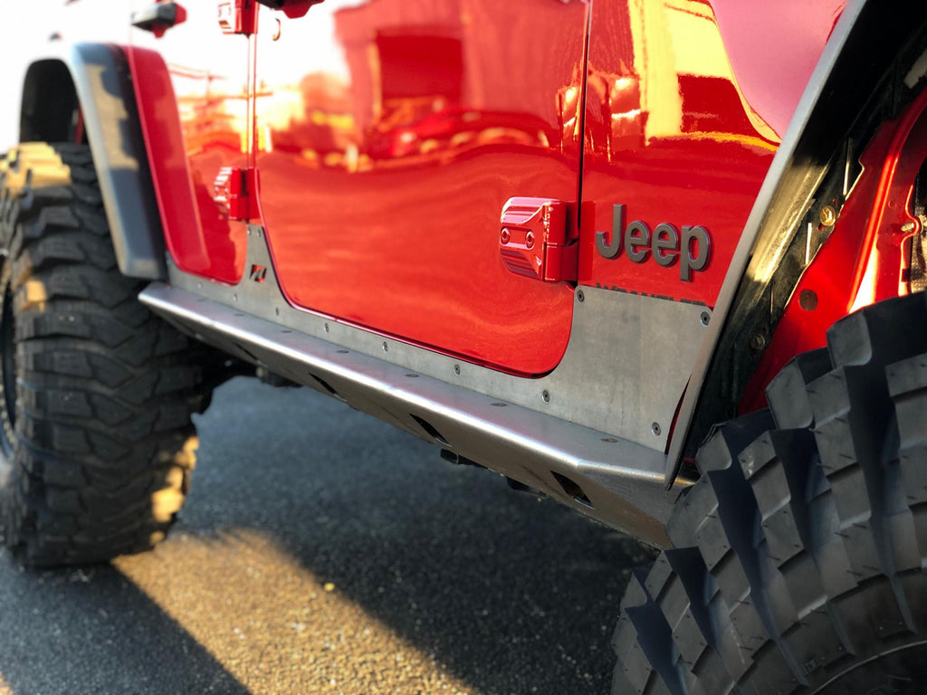 Motobilt License Plate Bracket Jeep JL Spare Tire Tag Relocation Kit With Camera Mount Motobilt - MB1096
