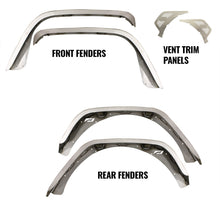 Load image into Gallery viewer, Motobilt Fender Flares Front and Rear Fender Flare Package for 2018-Present Jeep Wrangler JL/JLU Motobilt - MB1101-1102