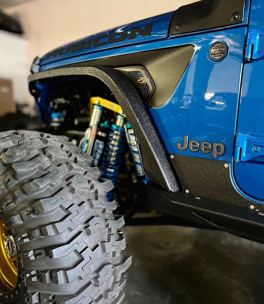 Motobilt Fenders Aluminum Front Fender Flares for Jeep JL/JLU/JT Gladiator Motobilt - MB1101-A