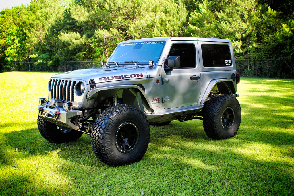 Motobilt Fenders Aluminum Rear Fender Flares for Jeep JL/JLU Motobilt - MB1102-A