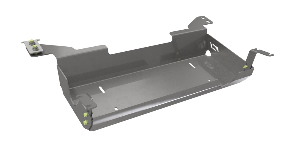Motobilt Skid Plates Jeep JL Muffler Skid Plate 2018-Present Wrangler JL Motobilt - MB1104