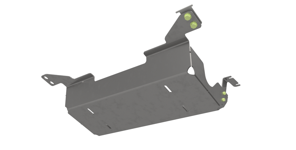 Motobilt Skid Plates Jeep JL Muffler Skid Plate 2018-Present Wrangler JL Motobilt - MB1104