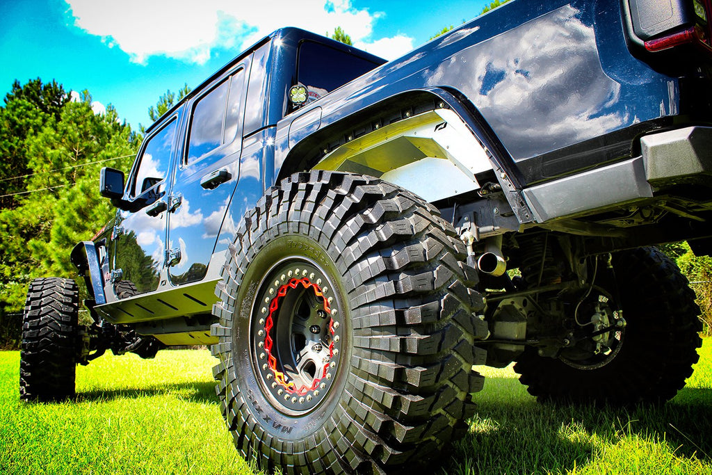 Motobilt Inner Fender Kit Rear Aluminum Inner Fenders for Jeep JT Gladiator Motobilt - MB1114