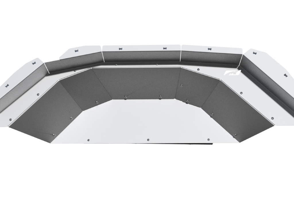 Motobilt Inner Fender Kit Rear Aluminum Inner Fenders for Jeep JT Gladiator Motobilt - MB1114