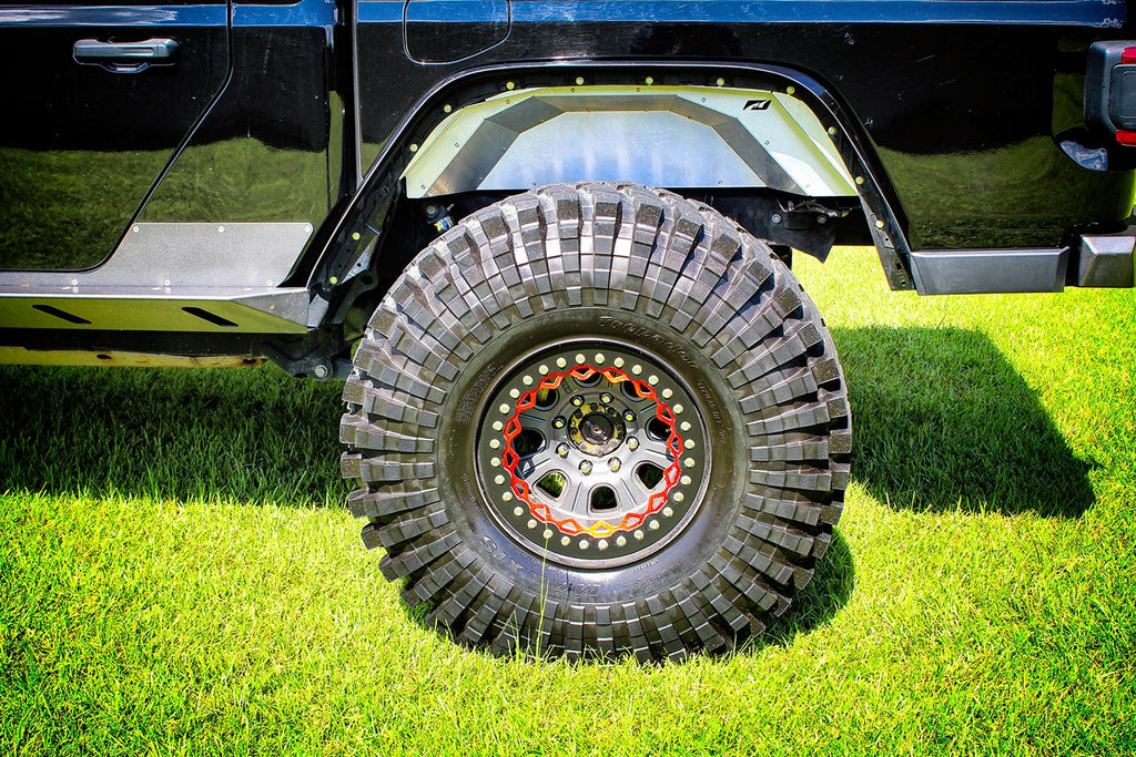 Motobilt Inner Fender Kit Rear Aluminum Inner Fenders for Jeep JT Gladiator Motobilt - MB1114