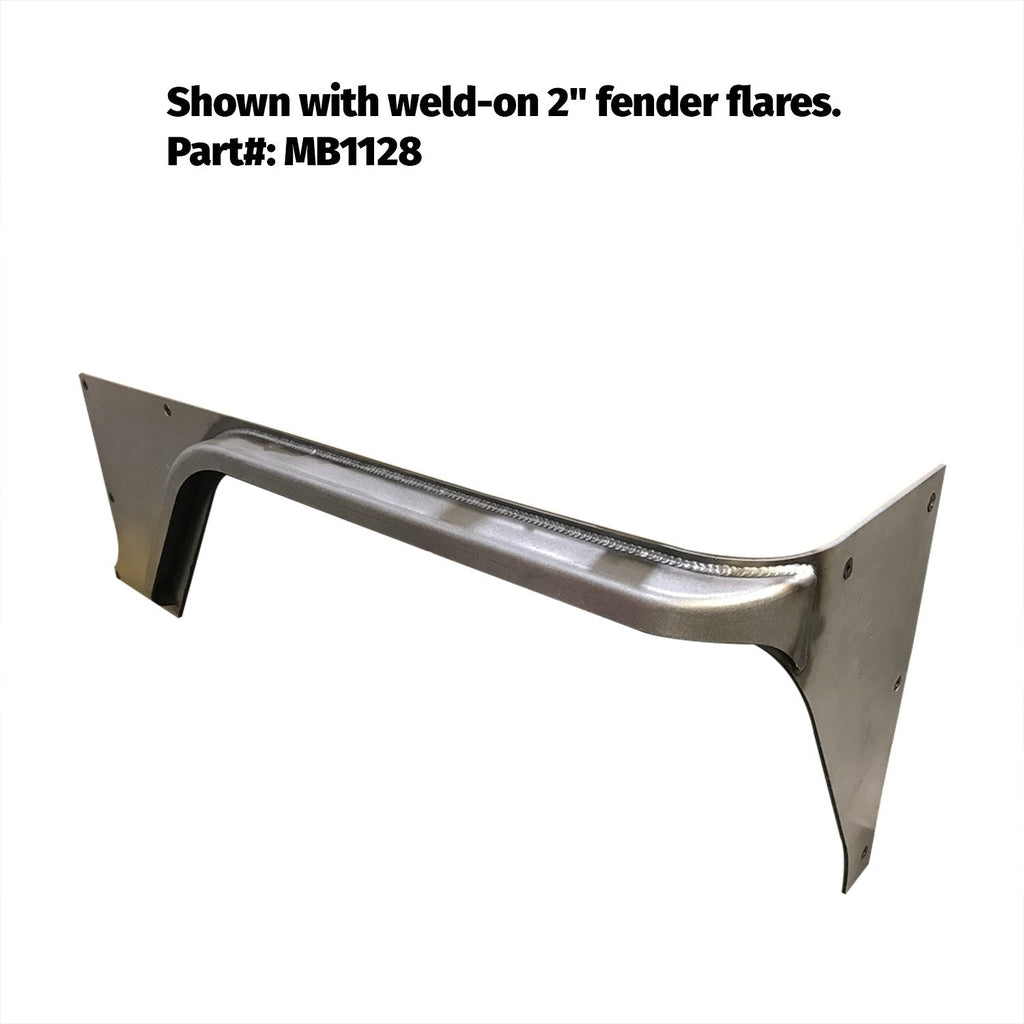 Motobilt Corner Armor Comp Cut Highline Rear Corner Armor for Jeep YJ/TJ For Jeep YJ|Jeep TJ Motobilt - MB1127