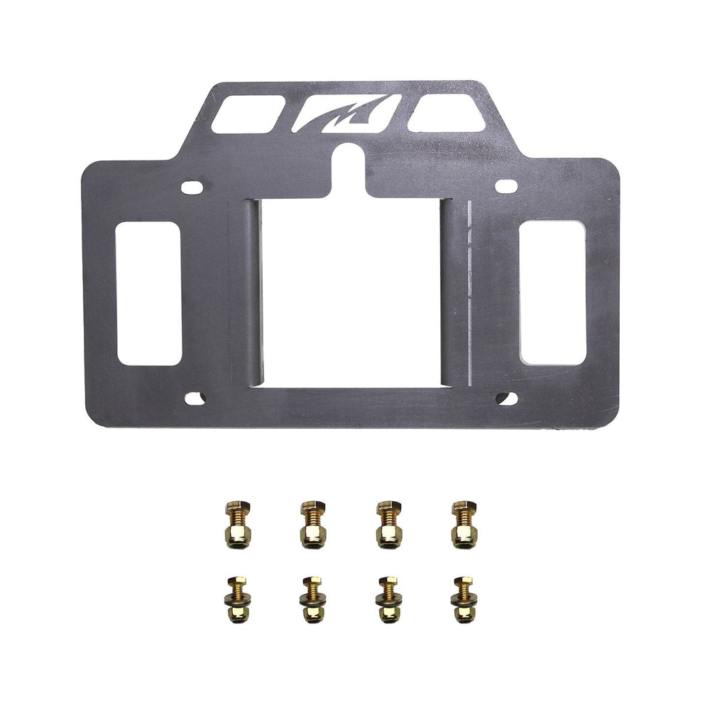 Motobilt License Plate Bracket Tag Mount for MB1084/1089 Without Tire For Jeep JK|Jeep JKU Motobilt - MB1132