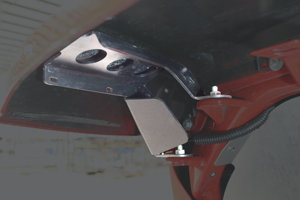Motobilt Fenders Front Fender Chop Bracket for Jeep Non-Rubicon JL/JT - Fender Brackets with One Pair LED Sidemarker Lights Motobilt - MB1135-NR-MB6500-1PR