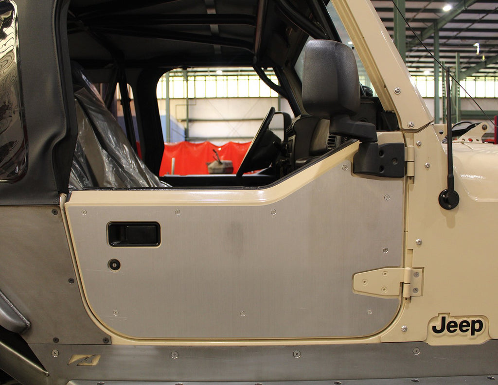 Motobilt Half Doors Jeep TJ Aluminum Half Door Armor for 97-06 Wrangler TJ LJ Motobilt - MB1142