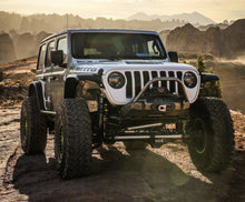 Load image into Gallery viewer, Motobilt Front Bumpers Tomahawk Frame Chop Front Bumper w/Bull Bar for Jeep JK, JL, JT Motobilt - MB1149-BB
