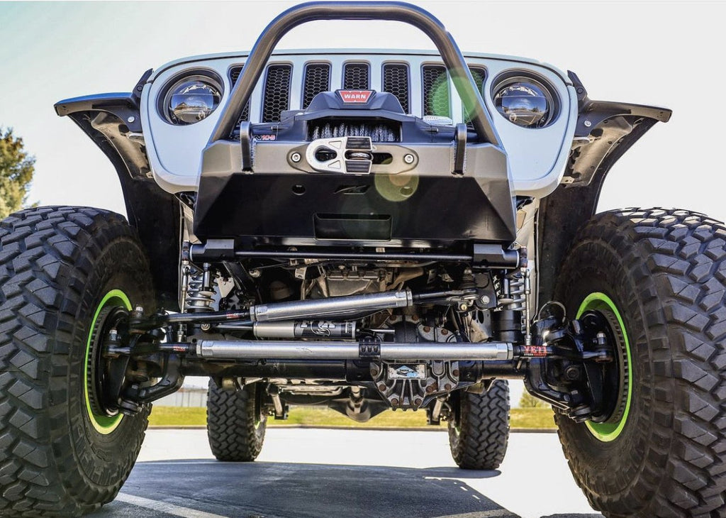 Motobilt Front Bumpers Tomahawk Frame Chop Front Bumper w/Bull Bar for Jeep JK, JL, JT Motobilt - MB1149-BB