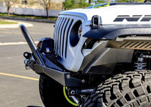 Load image into Gallery viewer, Motobilt Front Bumpers Tomahawk Frame Chop Front Bumper w/Bull Bar for Jeep JK, JL, JT Motobilt - MB1149-BB