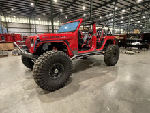Load image into Gallery viewer, Motobilt Rocker Guards Frame Mounted Rocker Guards For 4 Door Jeep JL Bare Steel Motobilt - MB1158