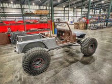 Load image into Gallery viewer, Motobilt Rocker Guards 15 inch Stretch Over the Rail Corner Armor for Jeep YJ Motobilt - MB1170