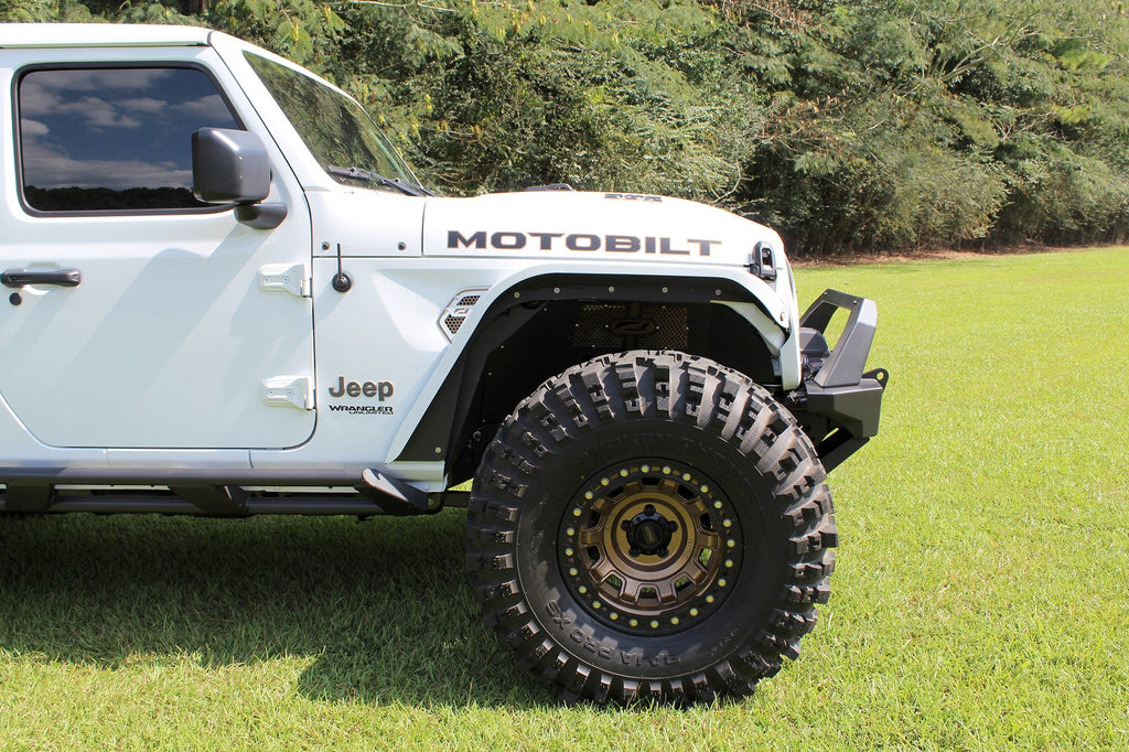 Motobilt Fenders Front Highline Fenders for 2018-Present Jeep JL/JLU/JT Motobilt - MB1196