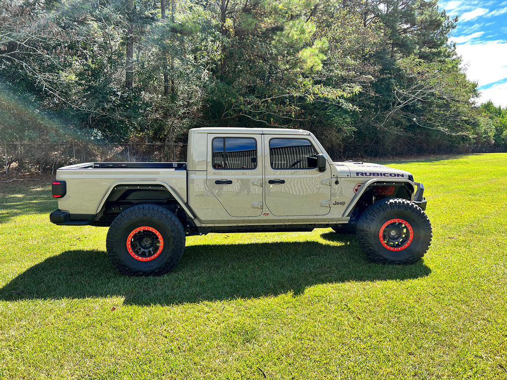 Motobilt Fenders Aluminum Rear Highline Fenders for Jeep JT Gladiator Motobilt - MB1197-A