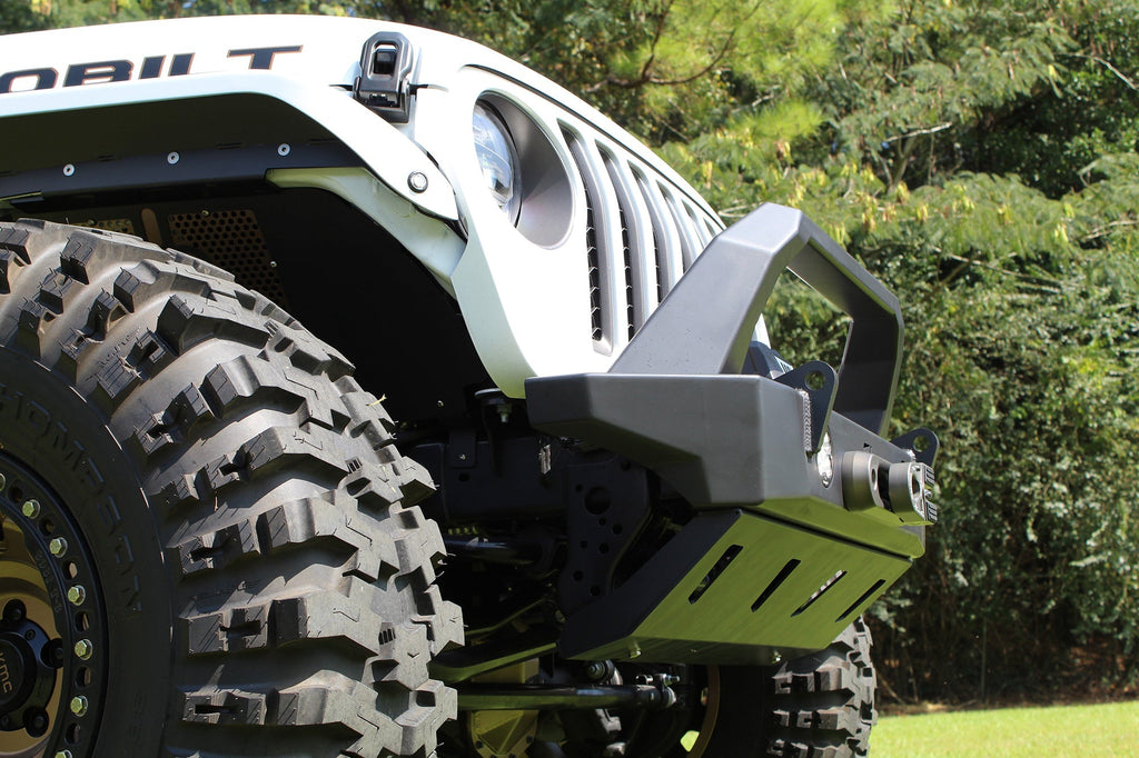 Motobilt Bumper Bull Bar Bolt-On Fabricated Bull Bar for Crusher Bumpers Jeep JK/JL/JT Motobilt - MB1203