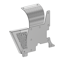 Load image into Gallery viewer, Motobilt Cowl Cover Steel Cowl and Mini Fender Armor for 1986-1995 Jeep Wrangler YJ - MB1230