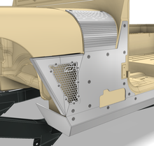 Load image into Gallery viewer, Motobilt Cowl Cover Steel Cowl and Mini Fender Armor for 1986-1995 Jeep Wrangler YJ - MB1230