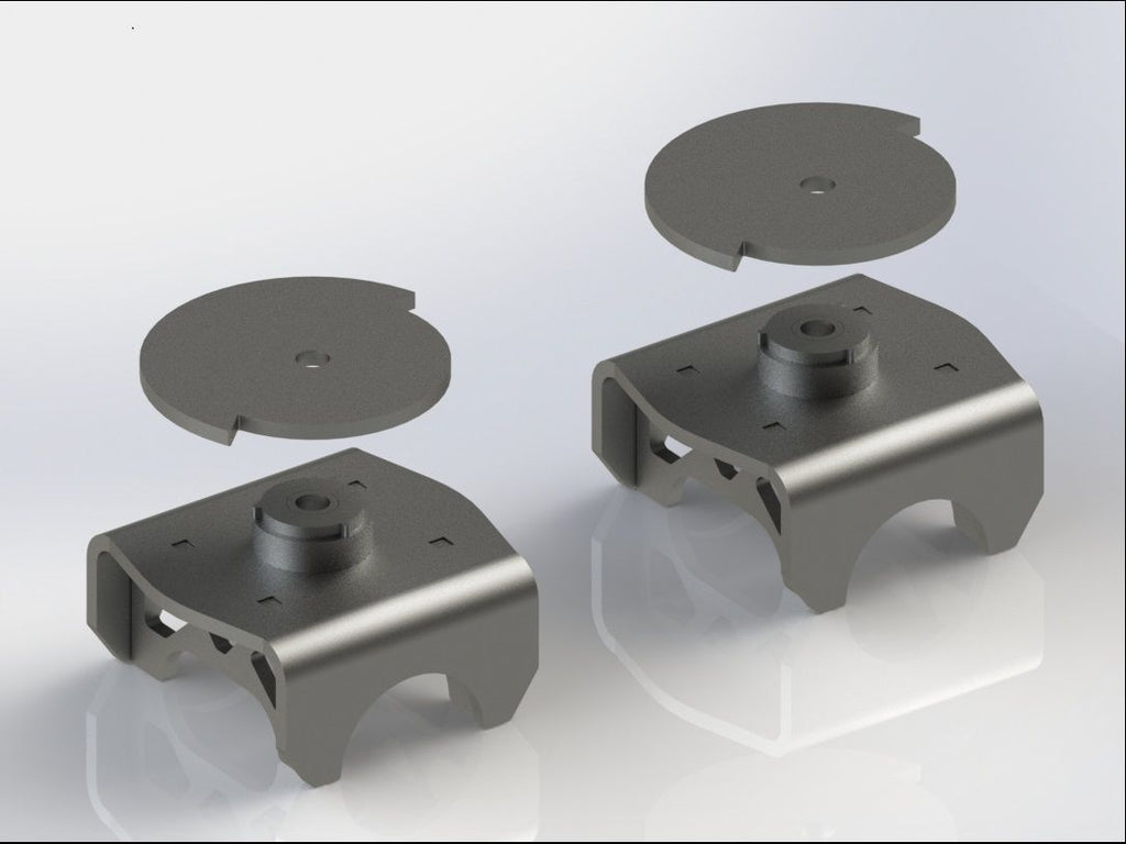 Motobilt Coil Spring Mount Universal Coil Spring Axle Mount For 2.75 Inch Axle Tubes Kit Motobilt - MB1543-275
