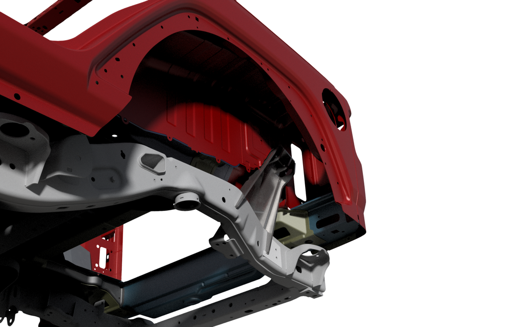 Motobilt Shock Mount Rear Upper Shock Mounts 16 Inch ORI's for Jeep JLU Motobilt - MB1562