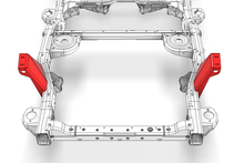 Load image into Gallery viewer, Motobilt Shock Mount Rear Upper Shock Mounts 16 Inch ORI&#39;s for Jeep JLU Motobilt - MB1562
